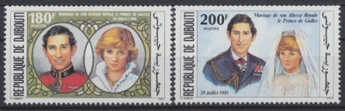 Dschibuti, Michel Nr. 304-305, postfrisch / MNH