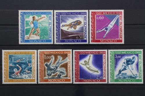 Monaco, MiNr. 882-888, postfrisch