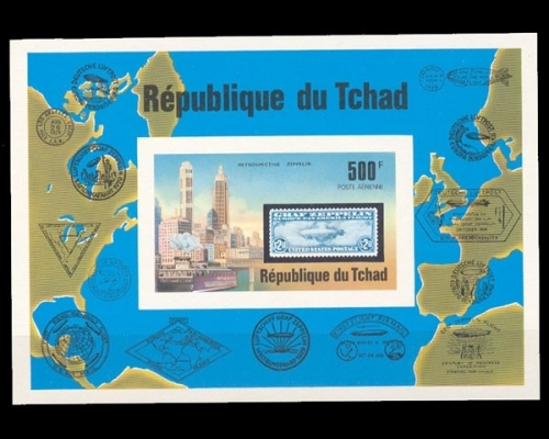 Tschad, Block 68 B, postfrisch