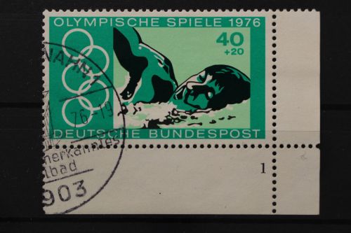 Deutschland (BRD), MiNr. 886, Ecke rechts unten, FN 1, gestempelt