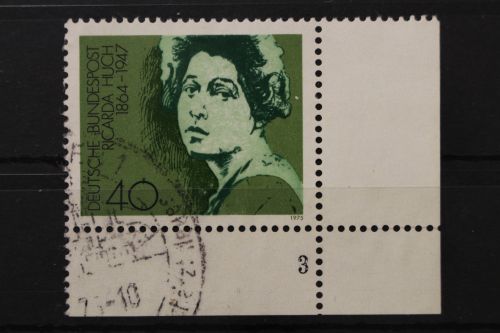 Deutschland (BRD), MiNr. 827, Ecke rechts unten, FN 3, gestempelt