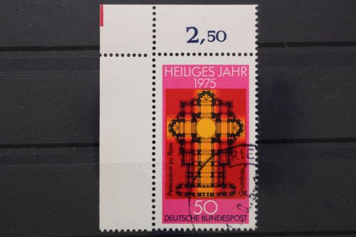 Deutschland (BRD), MiNr. 834, Ecke links oben, gestempelt
