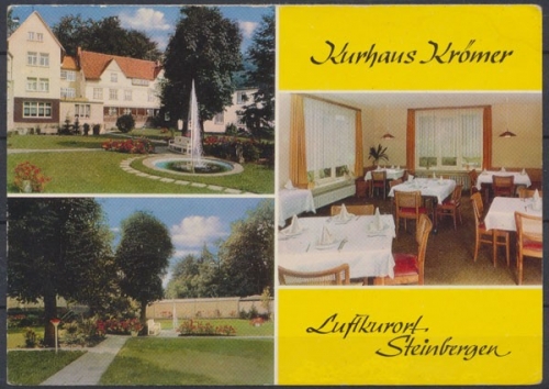 Rinteln - Steinberg, Kurhaus Krömer