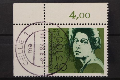Deutschland (BRD), MiNr. 827, Ecke links oben, gestempelt