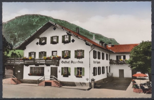 Pfronten - Steinach, Gasthof Aggenstein Bes. Xaver Babel