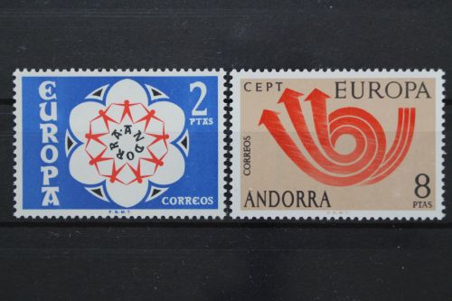 Andorra (span.), MiNr. 84-85, postfrisch