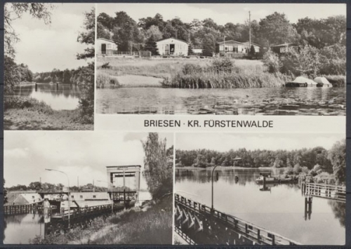 Briesen Kr. Fürstenwalde, Kersdorfer See, Kersdorfer Schleuse