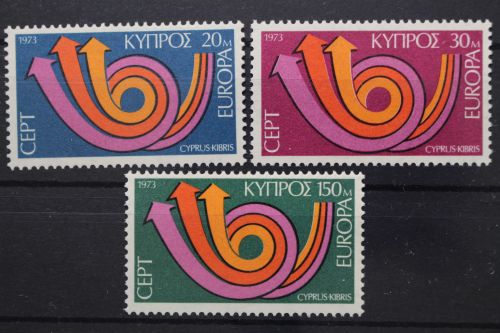 Zypern, MiNr. 389-391, postfrisch