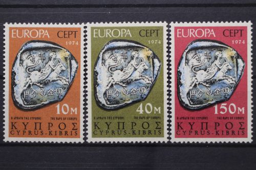 Zypern, MiNr. 409-411, postfrisch