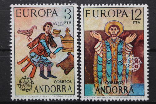Andorra (span.), MiNr. 96-97, postfrisch