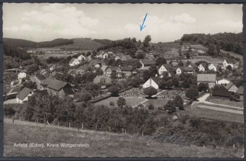 Arfeld (Eder), Kreis Wittgenstein, Ortsansicht