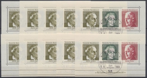 Deutschland (BRD), Michel Nr. Block 5 (10), ESST
