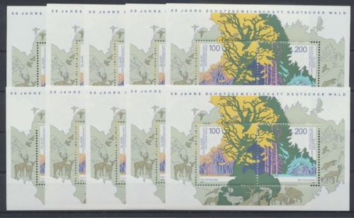 Deutschland (BRD), Michel Nr. Block 38 (10), postfrisch / MNH