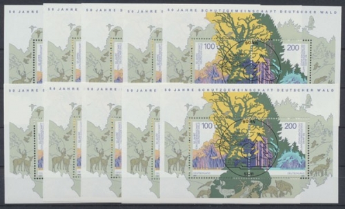 Deutschland (BRD), Michel Nr. Block 38 (10), ESST Bonn