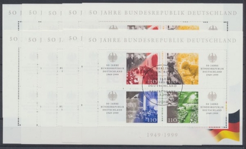 Deutschland (BRD), MiNr. Block 49 (10), ESST Berlin, gestempelt