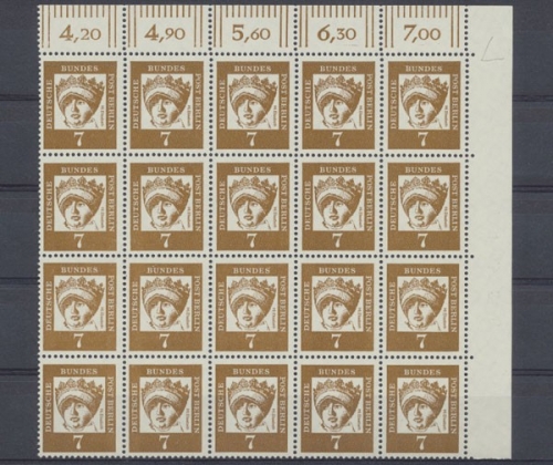 Berlin, Michel Nr. 200 (20), postfrisch / MNH