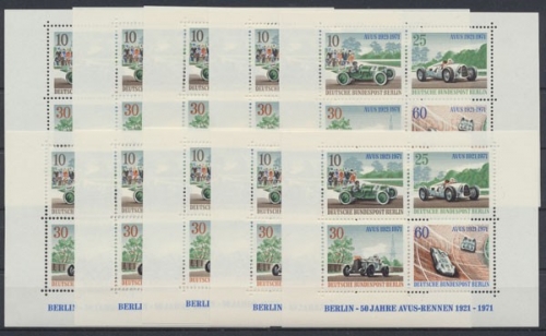 Berlin, MiNr. Block 3, 10 Stück, postfrisch