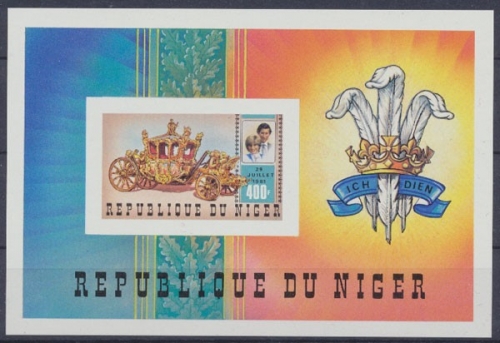 Niger, Michel Nr. Block 33 B, postfrisch / MNH