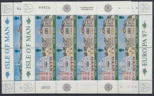 Insel Man, MiNr. 335-338 Kleinbogen, postfrisch