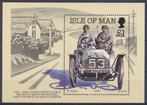 Isle of Man, Auto, MiNr. Block 23, postfrisch