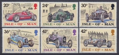 Isle of Man, Auto, MiNr. 637-642, postfrisch