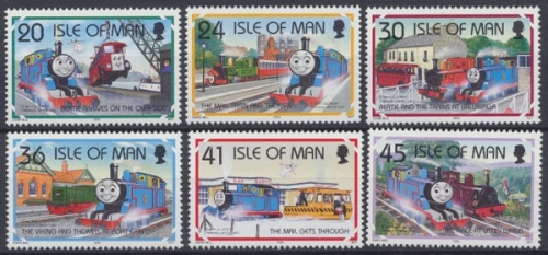 Isle of Man, Eisenbahn, MiNr. 644-649, postfrisch