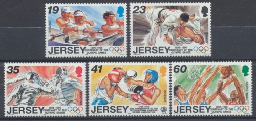 Jersey, MiNr. 742-746, postfrisch