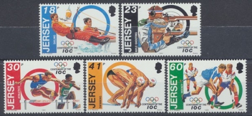 Jersey, MiNr. 660-664, postfrisch