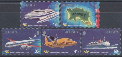 Jersey, MiNr. 669-673, postfrisch