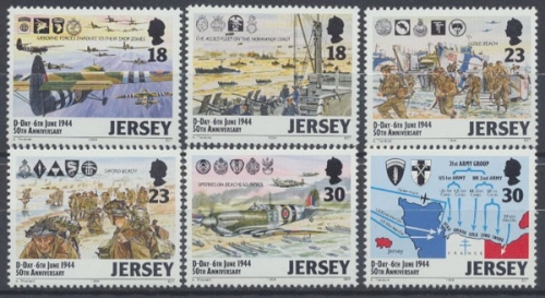 Jersey, MiNr. 654-659, postfrisch