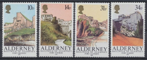 Alderney, MiNr. 28-31, postfrisch