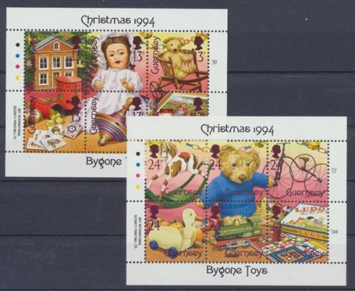 Guernsey, MiNr. 650-661 2 Kleinbögen, postfrisch