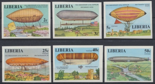 Liberia, MiNr. 1054-1059 B, postfrisch