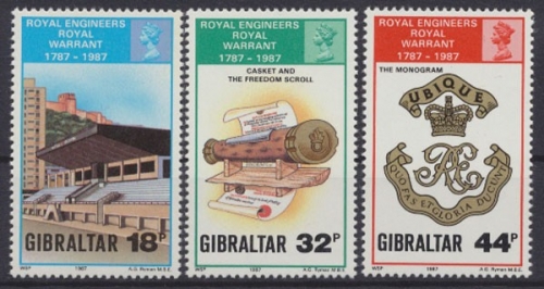 Gibraltar, Michel Nr. 538-540, postfrisch / MNH