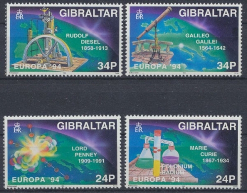 Gibraltar, MiNr. 683-686, postfrisch