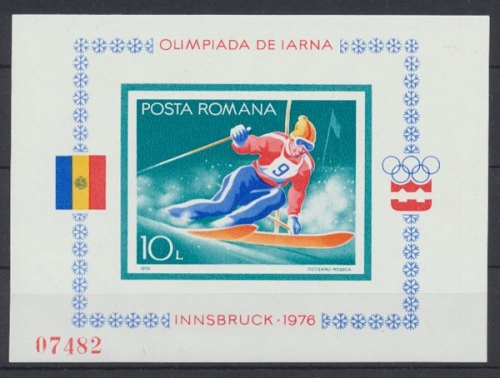 Rumänien, MiNr. Block 129, postfrisch
