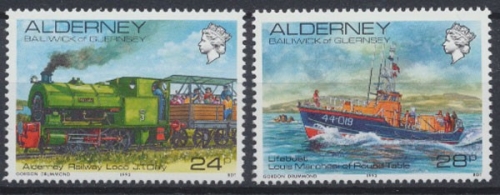 Alderney, MiNr. 59-60, postfrisch