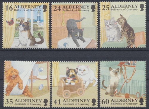 Alderney, MiNr. 94-99, postfrisch