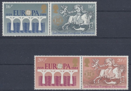 Großbritannien, MiNr. 988-991 ZD, postfrisch