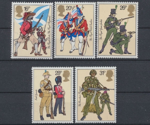 Großbritannien, MiNr. 956-960, postfrisch