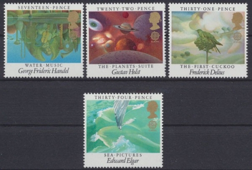 Großbritannien, MiNr. 1027-1030, postfrisch