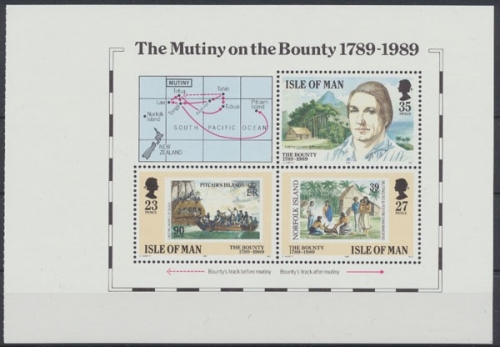 Insel Man, Michel Nr. 401-403 H-Blatt, postfrisch / MNH