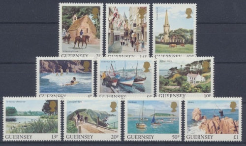 Guernsey, MiNr. 288-297 A, postfrisch