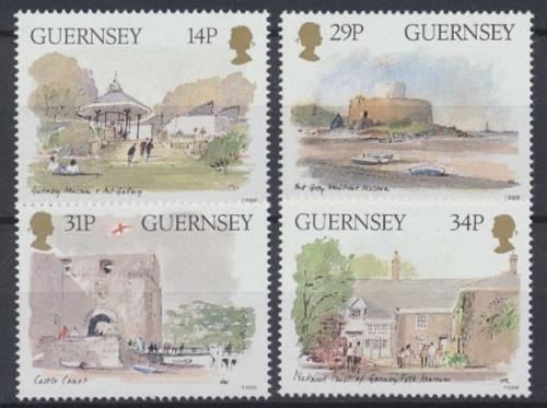 Guernsey, MiNr. 369-372, postfrisch