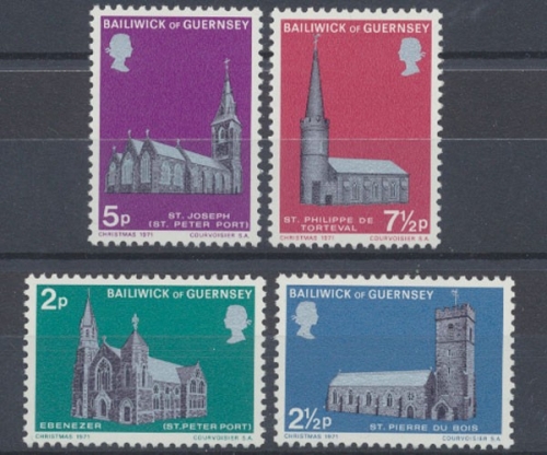 Guernsey, MiNr. 58-61, postfrisch