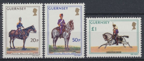 Guernsey, MiNr. 118-120, postfrisch