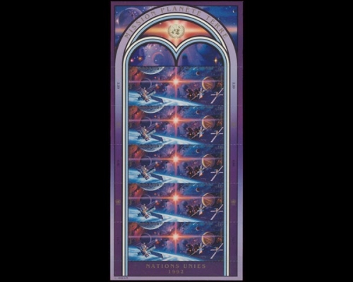 UNO Genf, Weltraum, MiNr. 219-220 KB, postfrisch