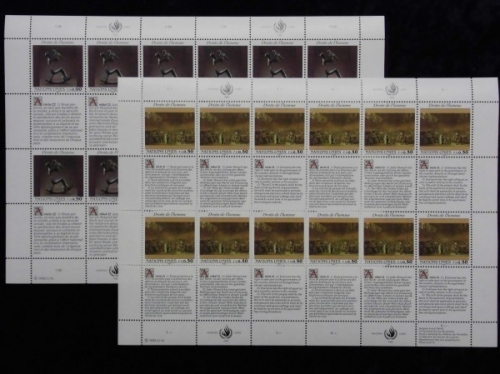 UNO Genf, MiNr. 223-224 ZD Bogen, postfrisch