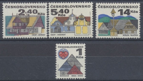 Tschechoslowakei, MiNr. 2010-2013 x, postfrisch