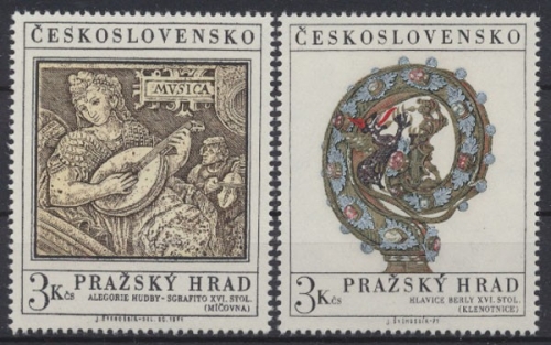 Tschechoslowakei, MiNr. 2002-2003, postfrisch